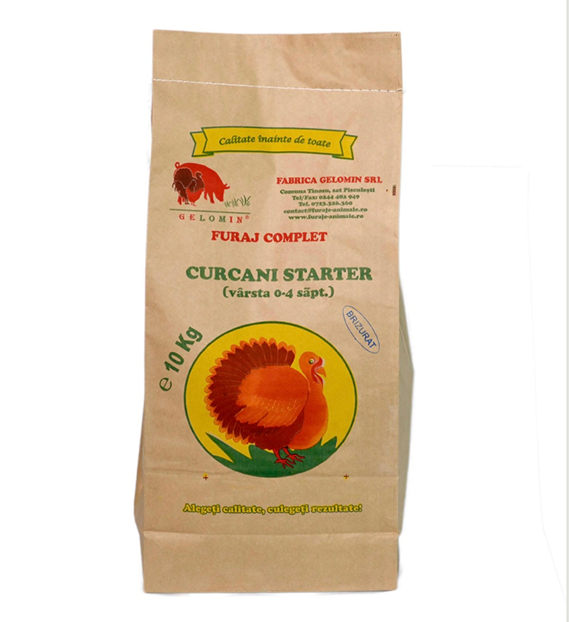 Furaj combinat curcani starter - Intensiv