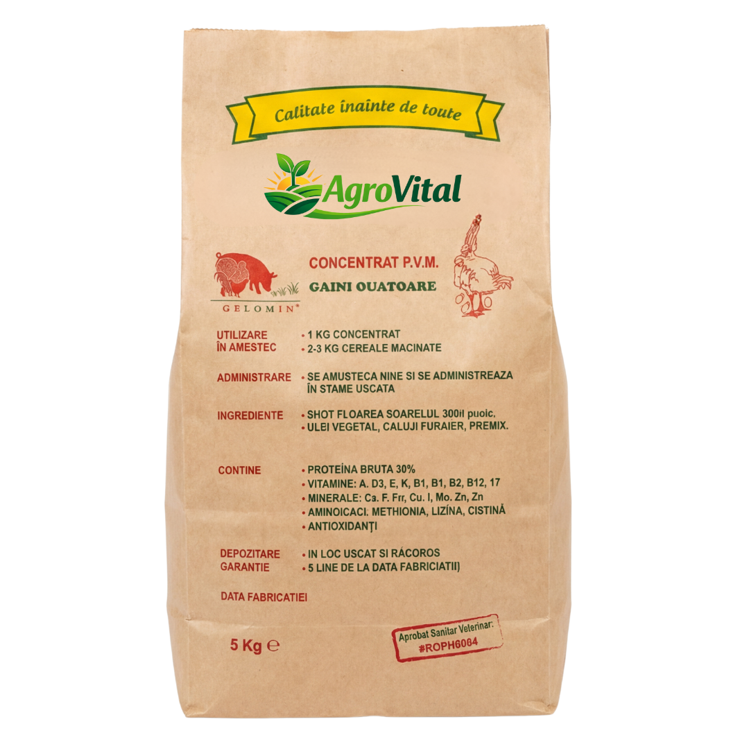 Aditiv Natural Bio pentru Găini- Hrănire și Ouat- 5kg