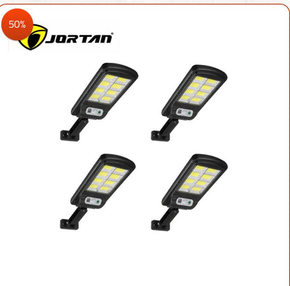 SET 2+2 GRATIS LAMPI CU INCARCARE SOLARA 8 CELULE 150W, 160 LED-URI COB, TELECOMANDA