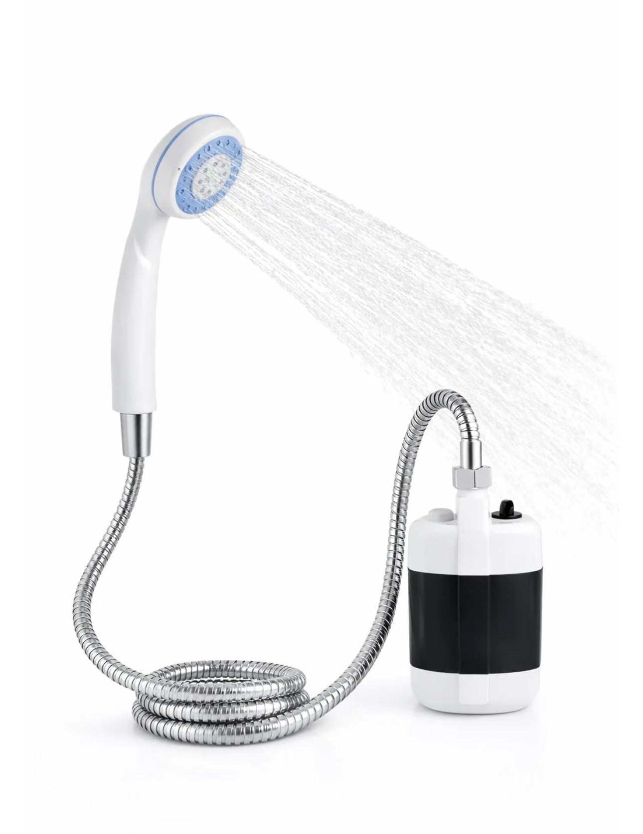 Dus Portabil Cu Pompa Submersibila, Ideal Pentru Gradina, Camping Sau Curte